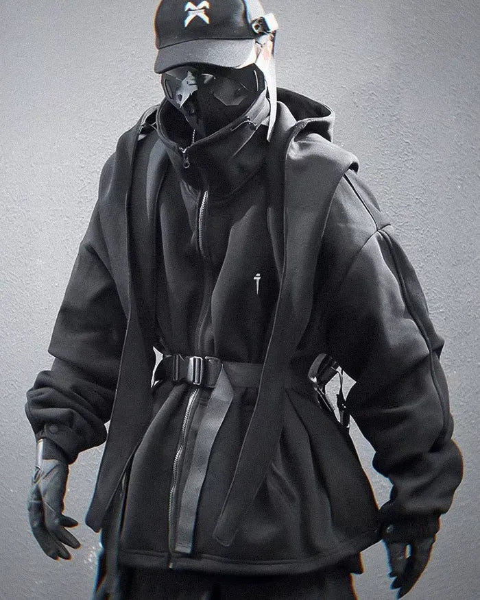 Oversized zip up hoodie ’Atomi’