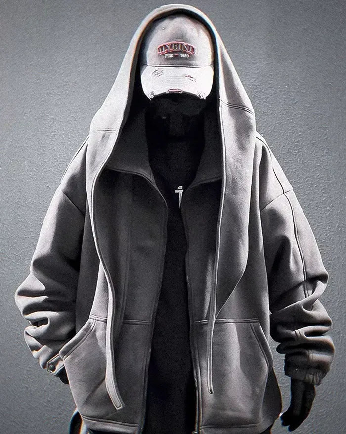 Oversized zip up hoodie ’Atomi’