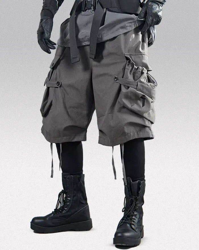 Paratrooper cargo shorts ’Funaba’ - grey / M