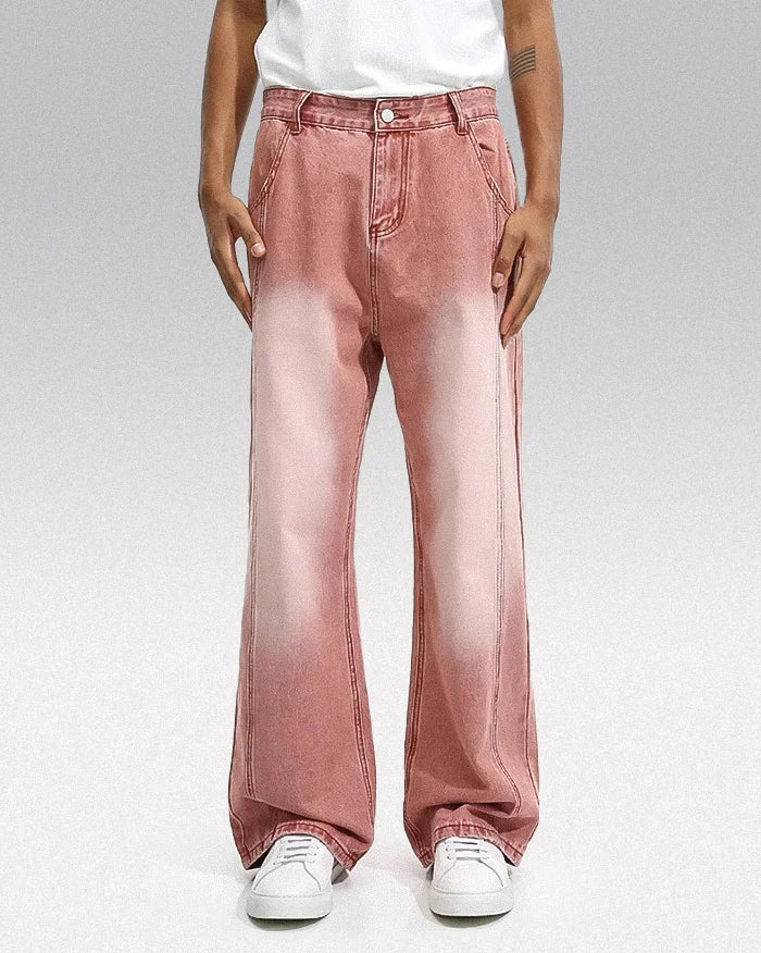 Pink Y2k pants ’Yamako’ - TECHWEAR STORM™