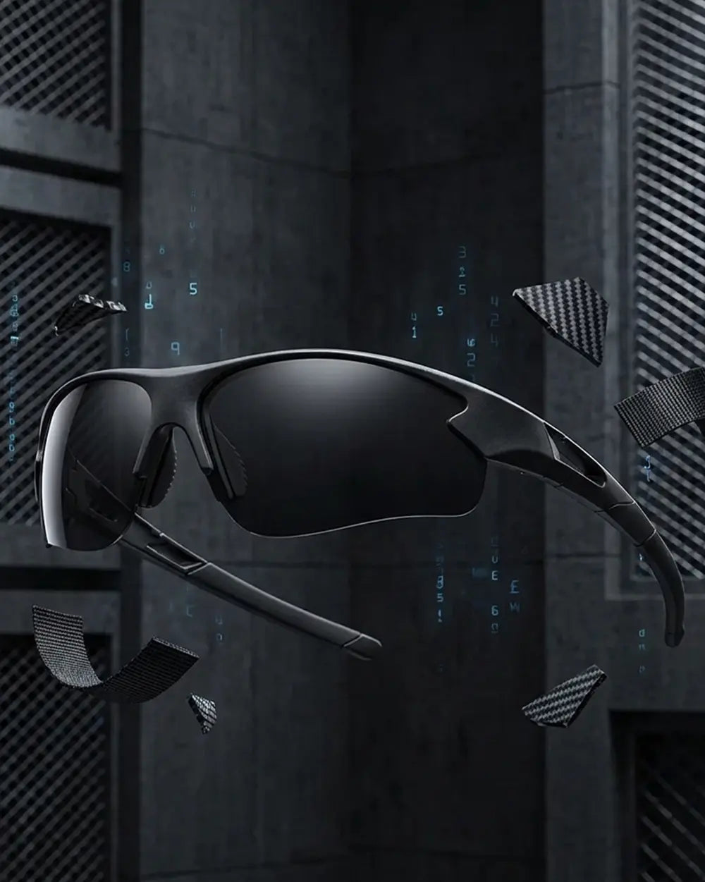 Polarized Techwear Sunglasses ’Apex’