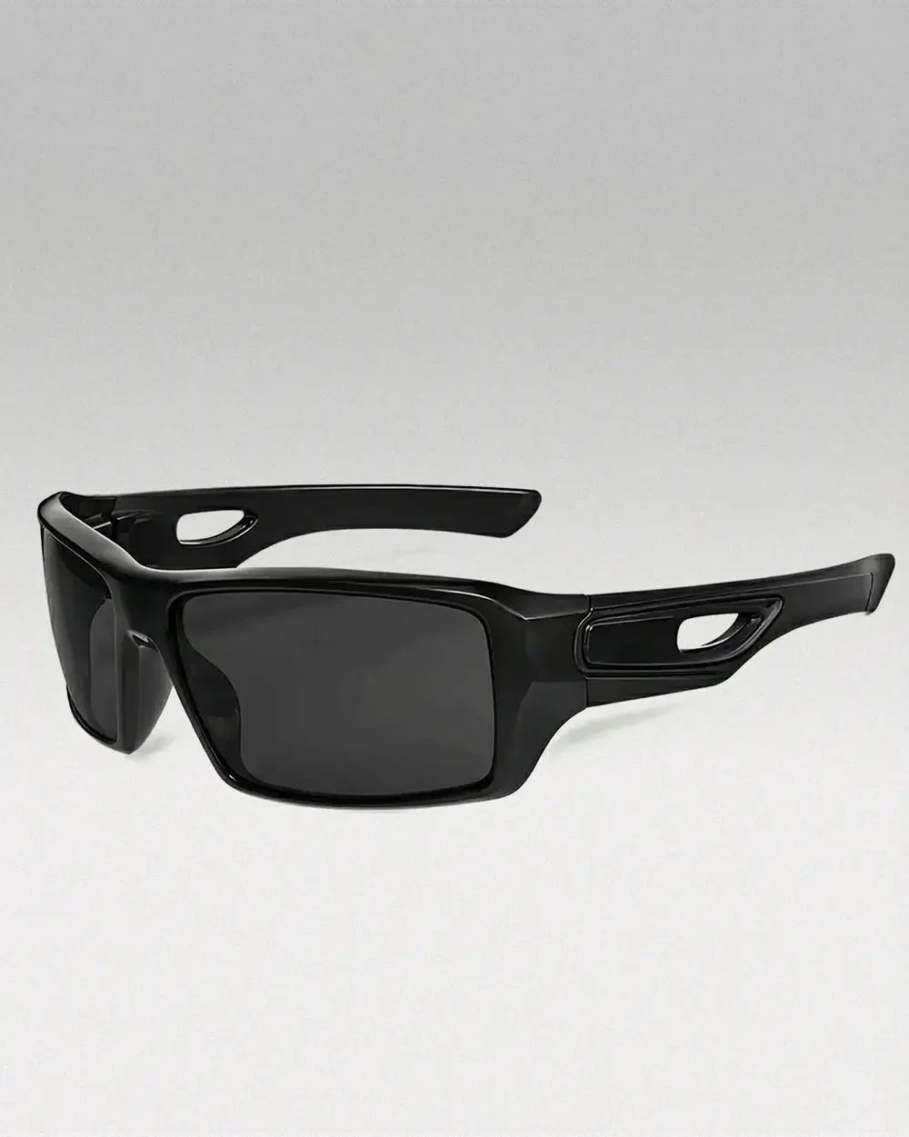 Polarized Techwear Sunglasses ’Vega’ - Black-Grey