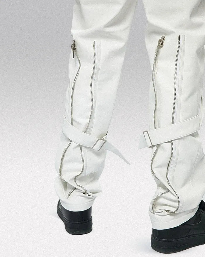 PU leather trousers ’Miura’ - TECHWEAR STORM™
