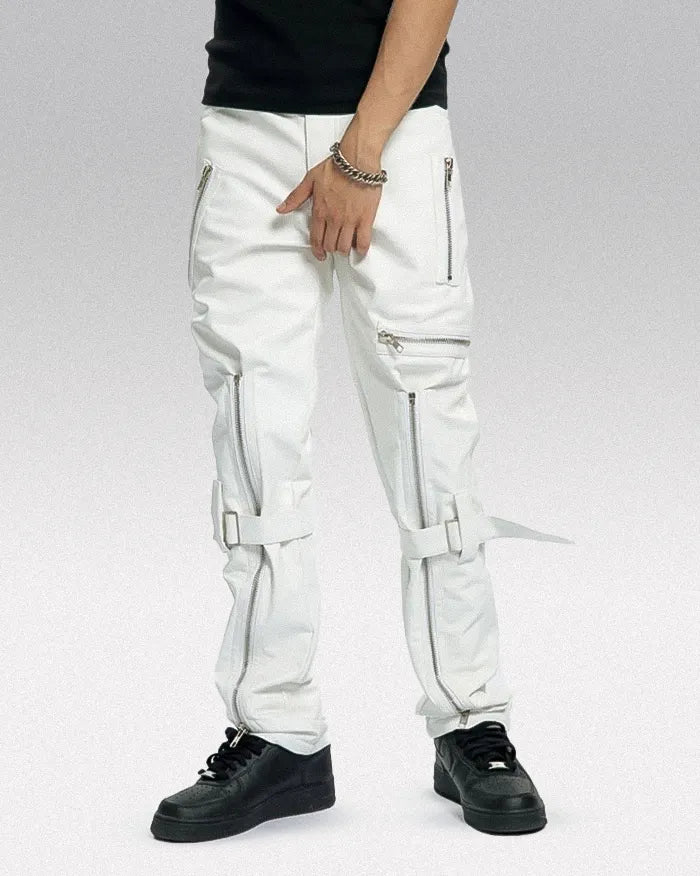 PU leather trousers ’Miura’ - TECHWEAR STORM™