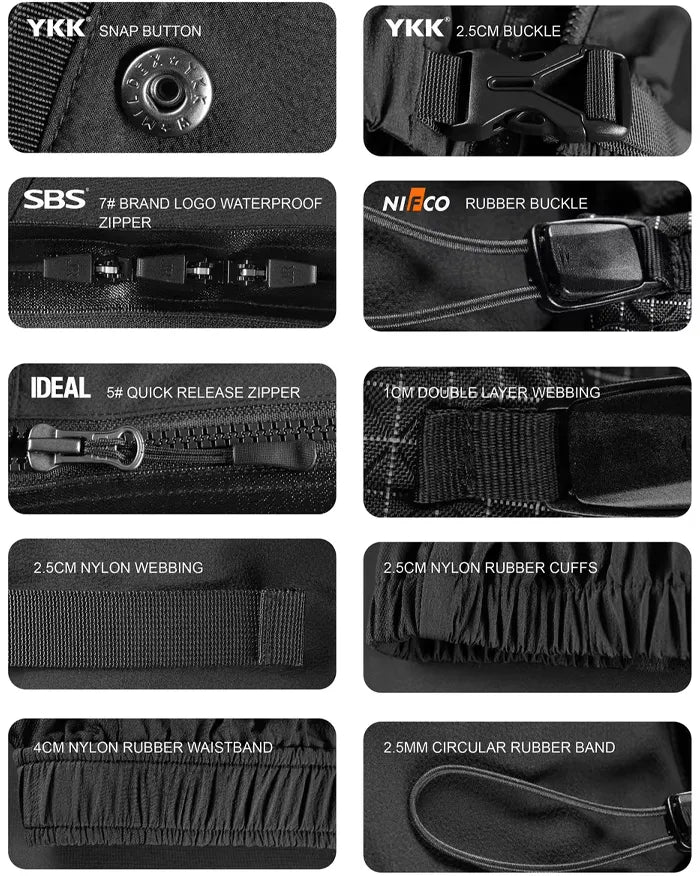 Quick release waterproof pants ’Seto’