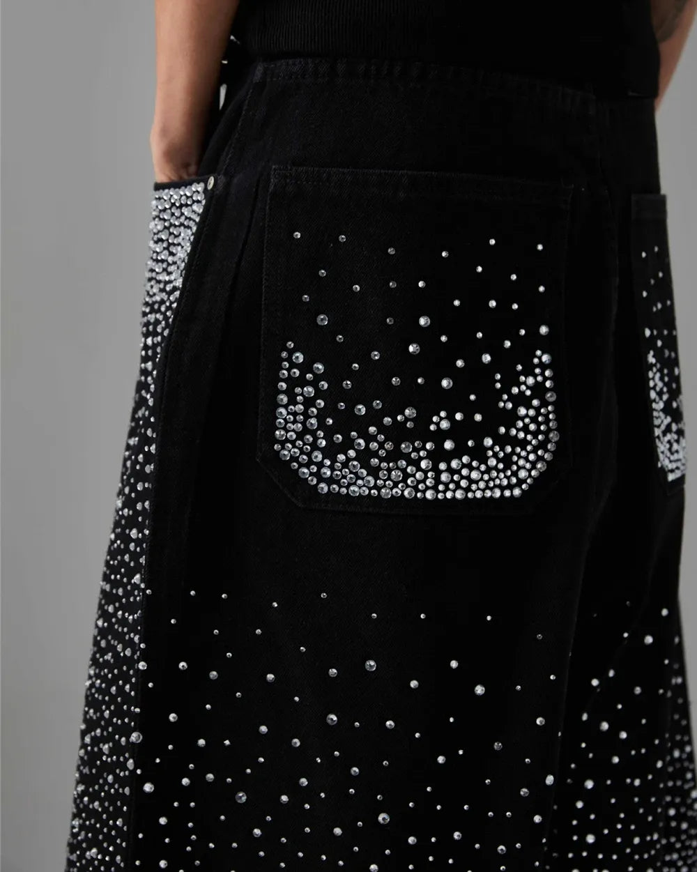 Rhinestone jorts ’Zekaka’