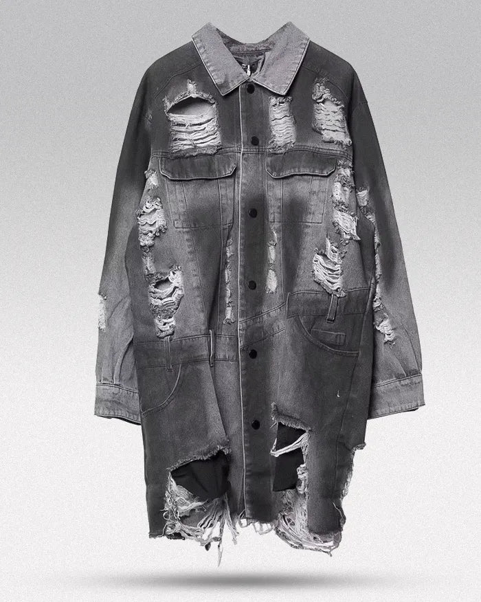 Ripped Denim Jacket ’Kagama’