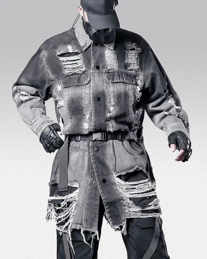 Ripped Denim Jacket ’Kagama’