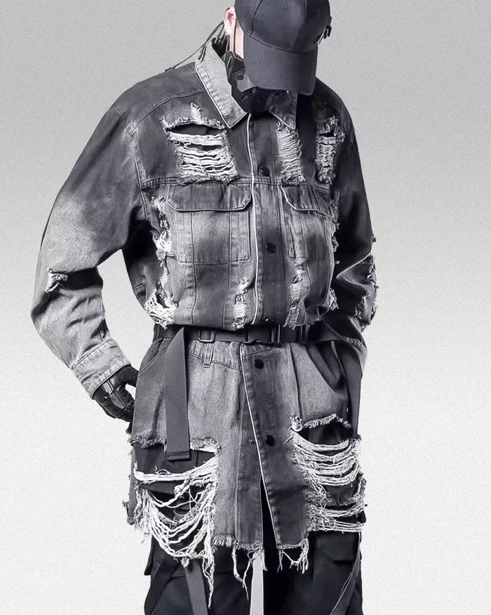 Ripped Denim Jacket ’Kagama’