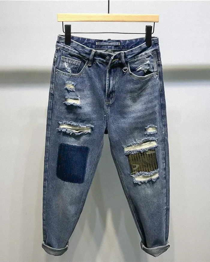 Ripped jeans men ’Kure’ - TECHWEAR STORM™