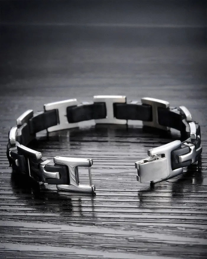 Silica gel bracelet men ’Jinx’