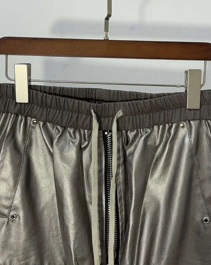 Silver coated pants ’Yakada’