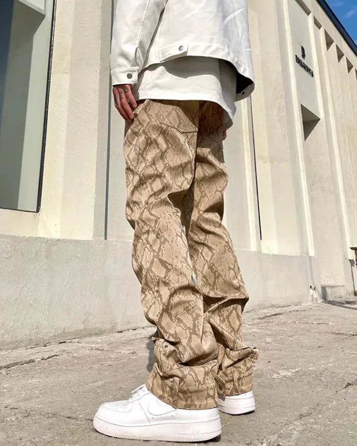 Snake Skin pants ’Kura’ - TECHWEAR STORM™