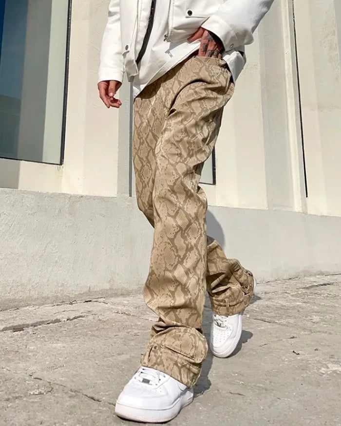 Snake Skin pants ’Kura’ - TECHWEAR STORM™