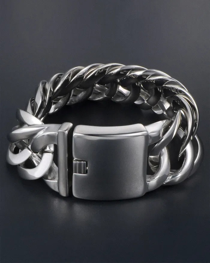 Stainless steel bracelet for men ’Vanta’