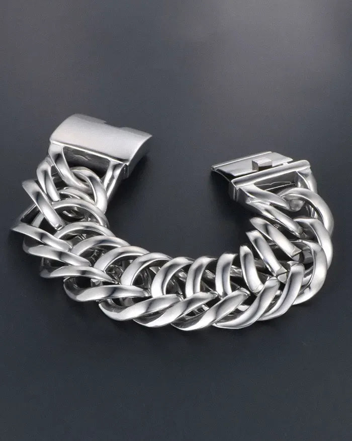 Stainless steel bracelet for men ’Vanta’