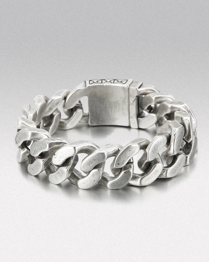 Stainless steel skull bracelet ’Karn’