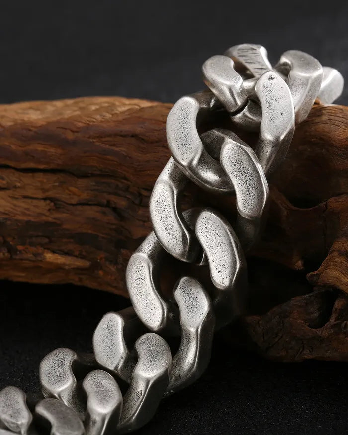 Stainless steel skull bracelet ’Karn’