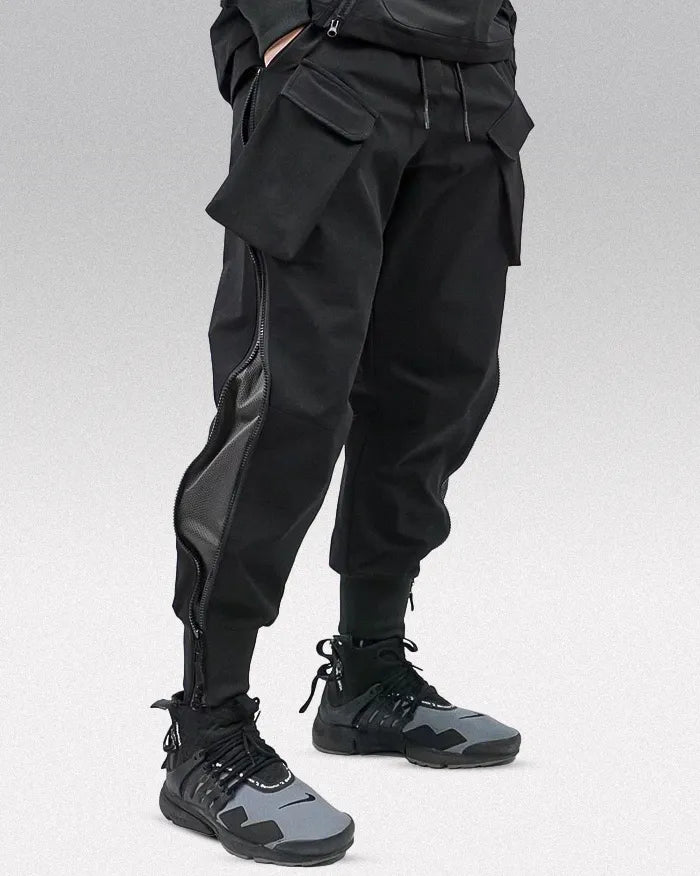 Techwear Cargo Pants with Side Zipper ’Koyota’ - S