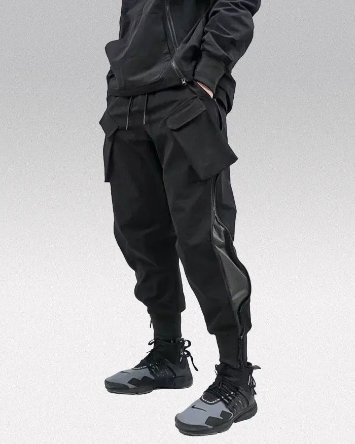 Techwear Cargo Pants with Side Zipper ’Koyota’