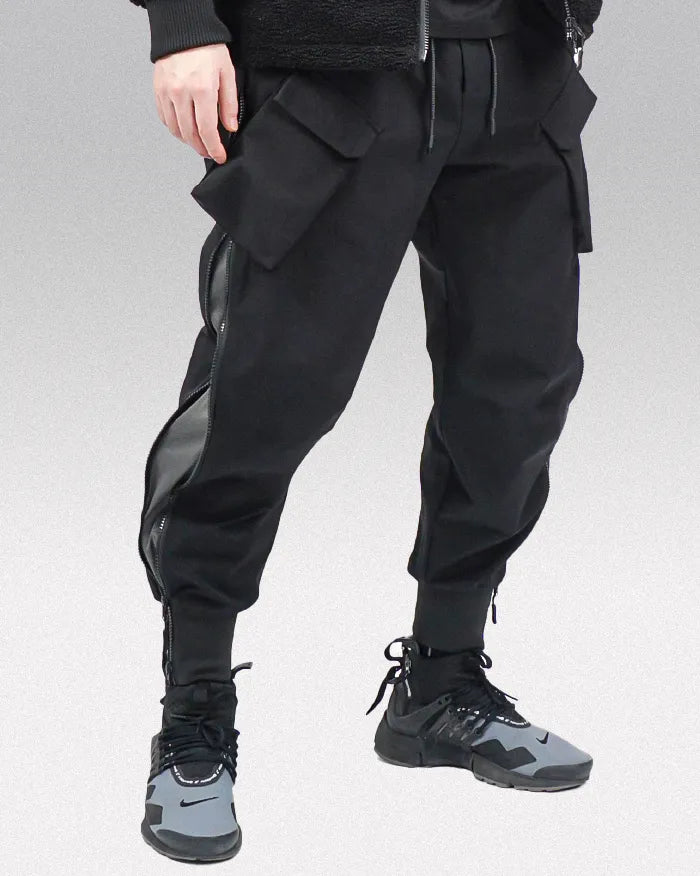Techwear Cargo Pants with Side Zipper ’Koyota’