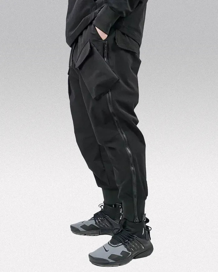 Techwear Cargo Pants with Side Zipper ’Koyota’