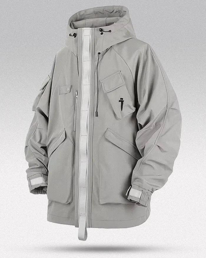 Techwear Jacket ’Sakibe’ - grey / M