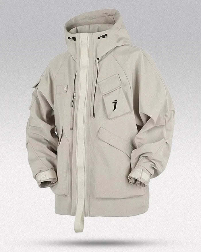 Techwear Jacket ’Sakibe’ - khaki / M