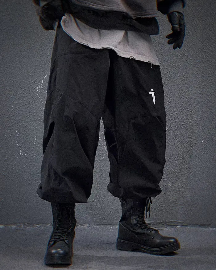 Techwear Joggers ’Kateya’ - BLACK / M
