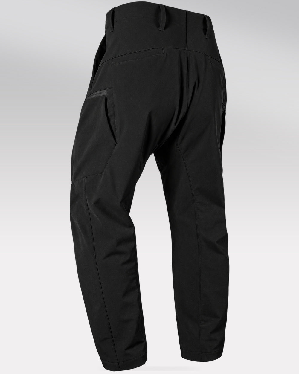 Techwear Pants "Fuki" in black, view 6