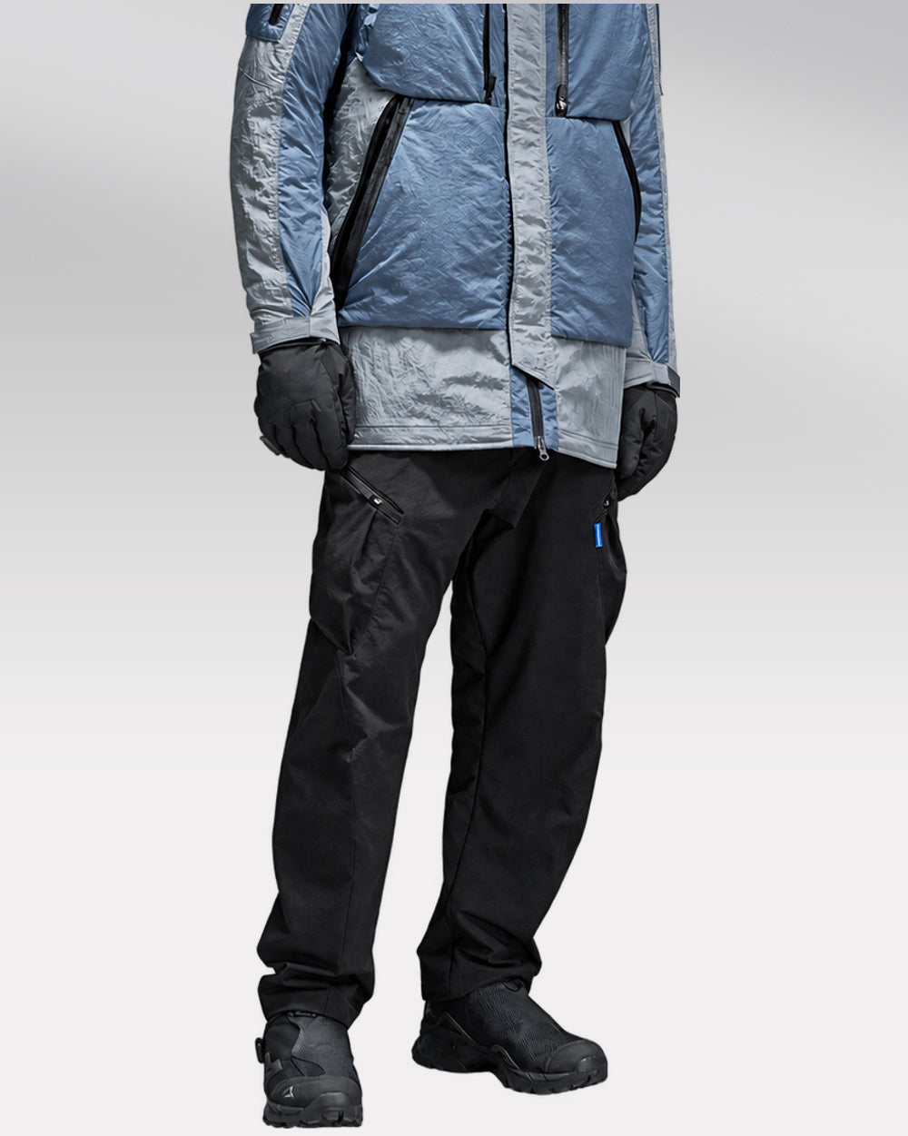 Techwear Pants "Fuki" in black, view 8
