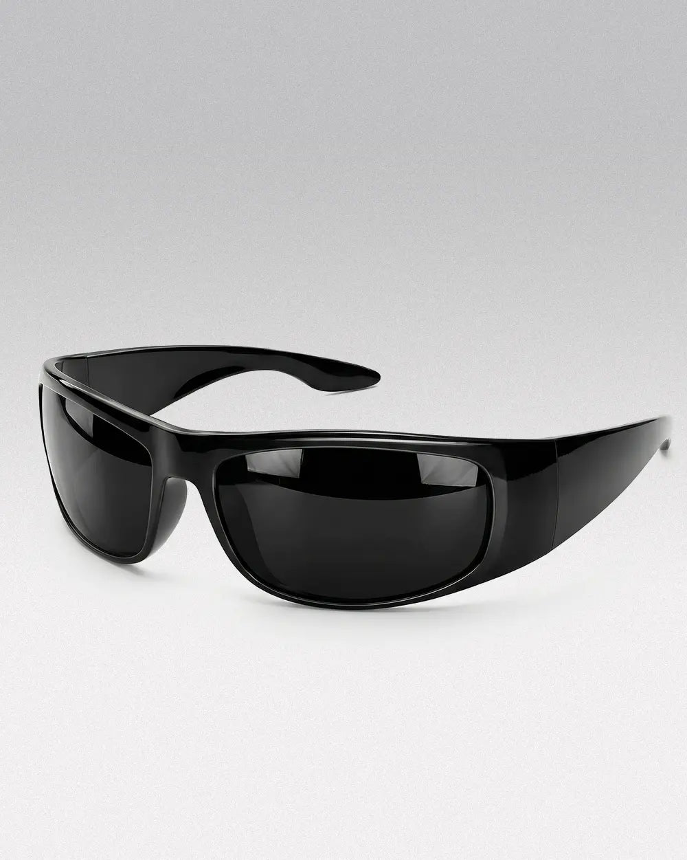 Techwear Sunglasses ’Blackout’ - Dark Black