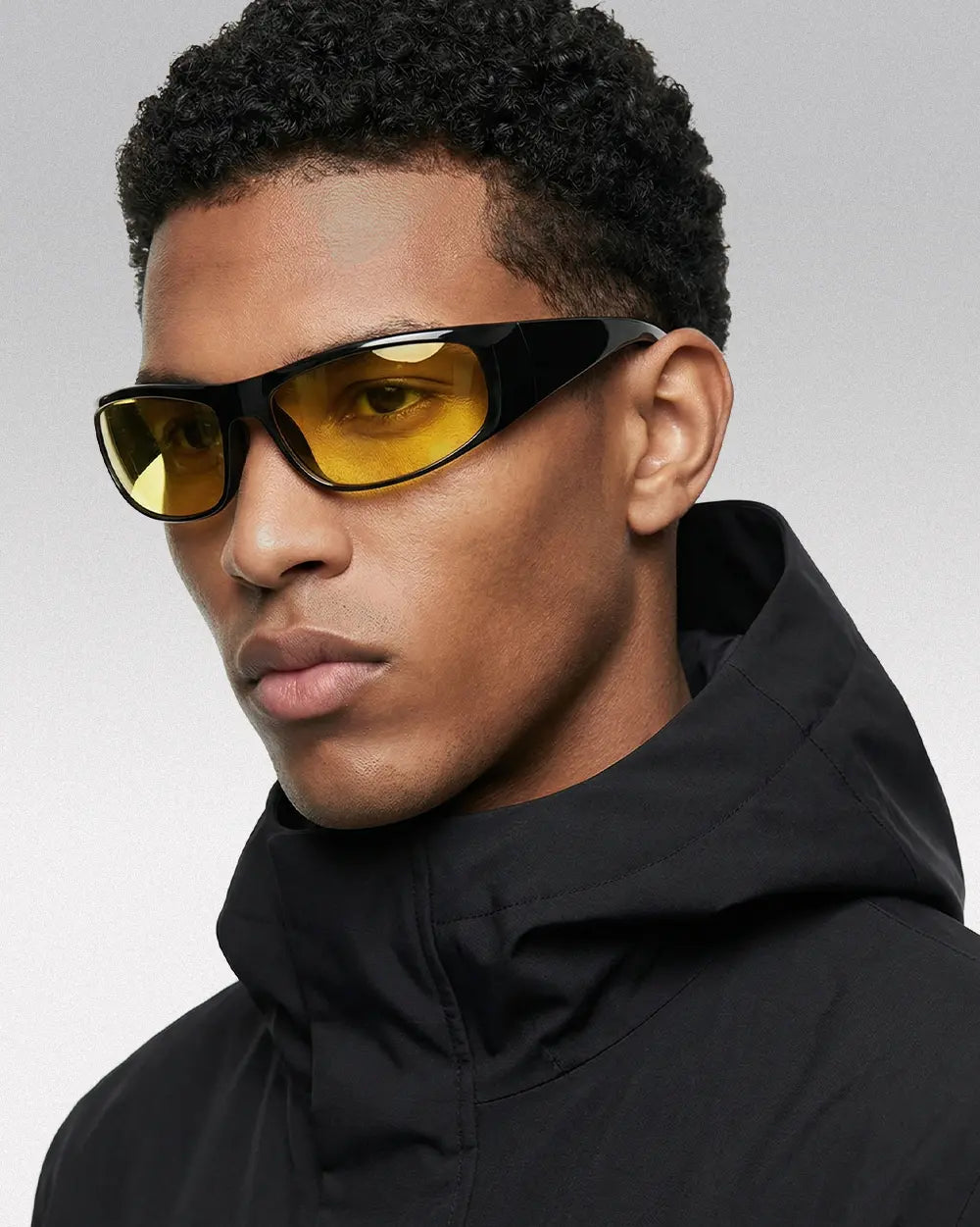 Techwear Sunglasses ’Blackout’ - Night Vision