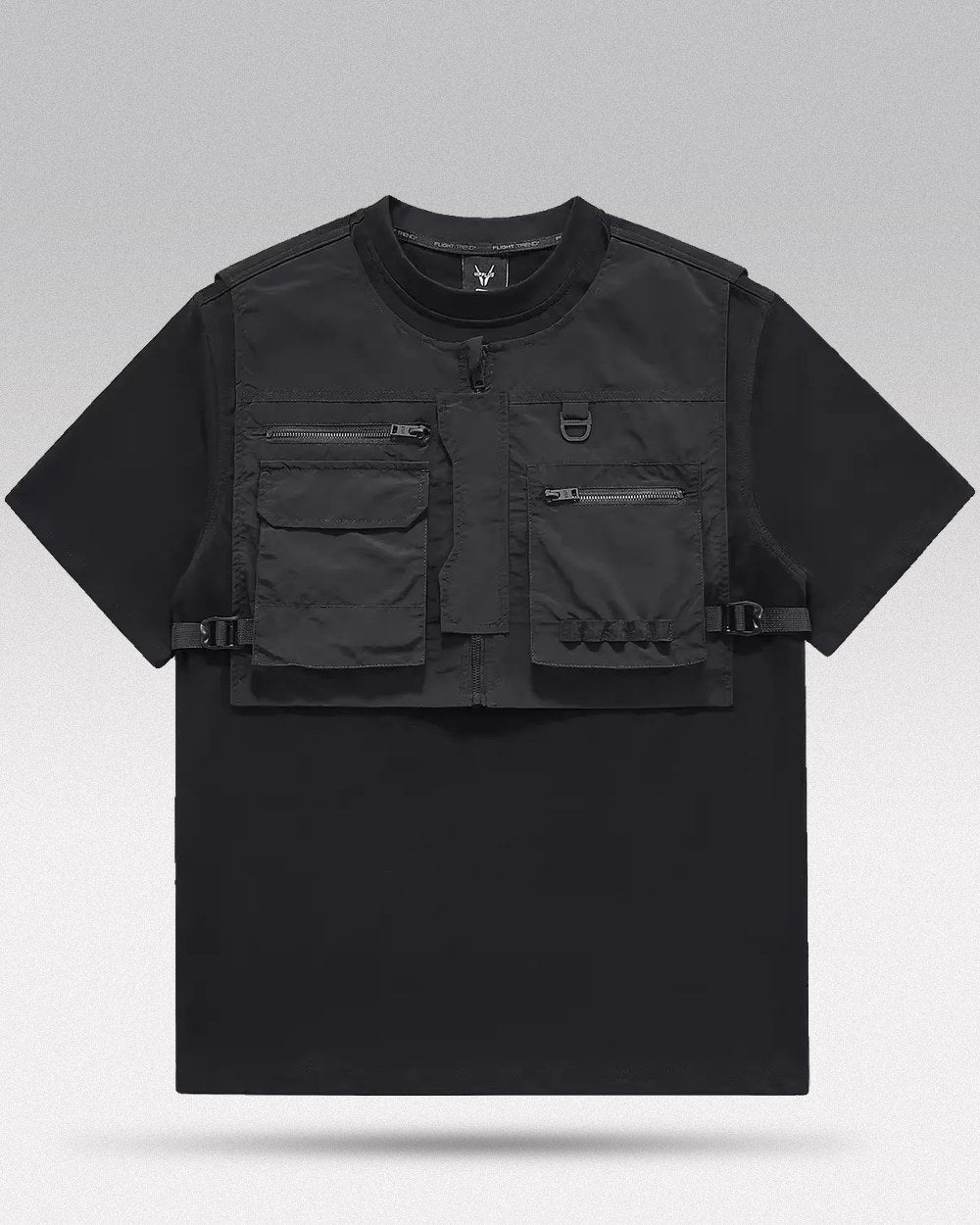 Techwear T-shirt ’Yokana’ - Black / M