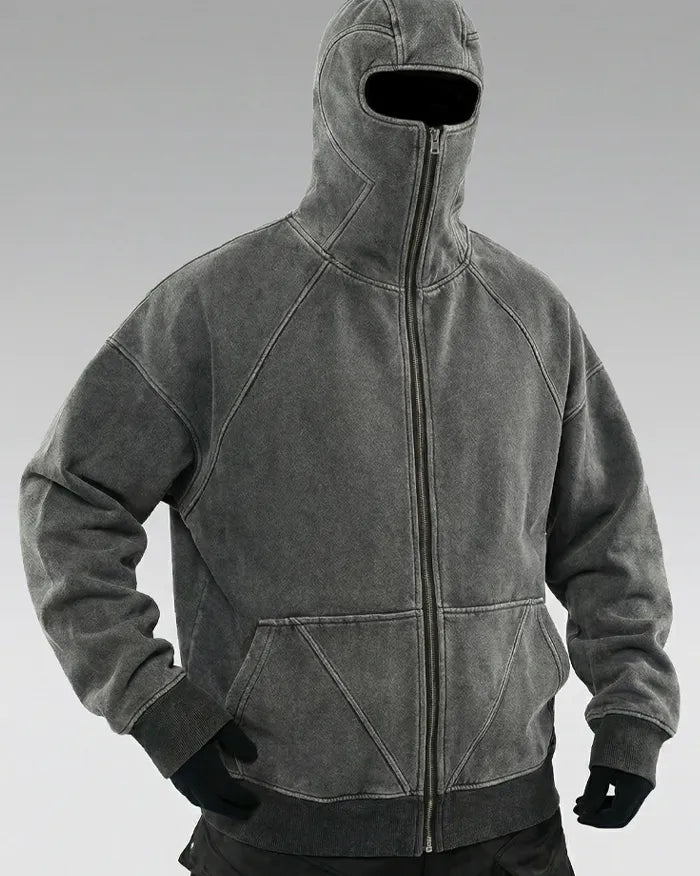 Techwear Zip Hoodie 