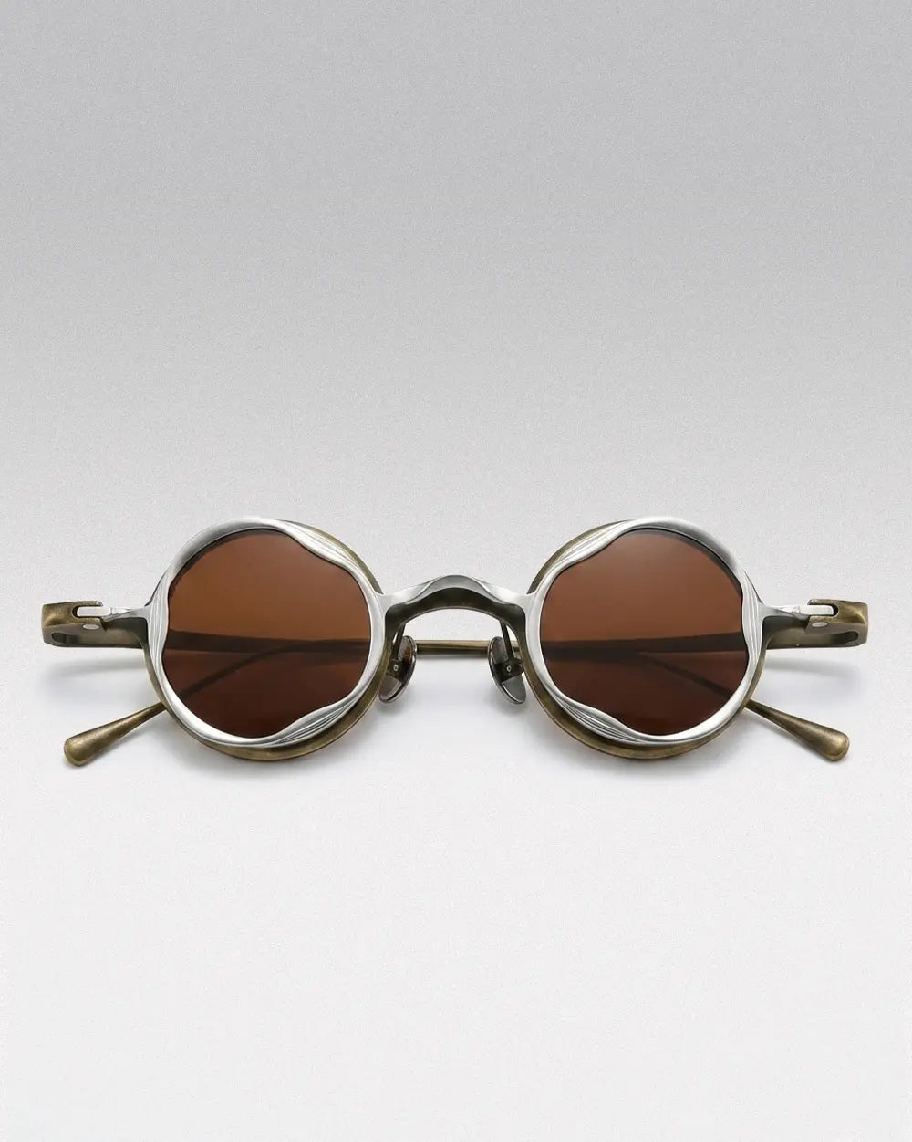 Titanium Sunglasses ’Specta’ - Brown