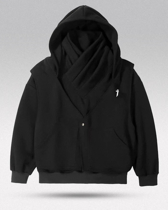 Turtleneck hoodie men’s ’Hinshiro’