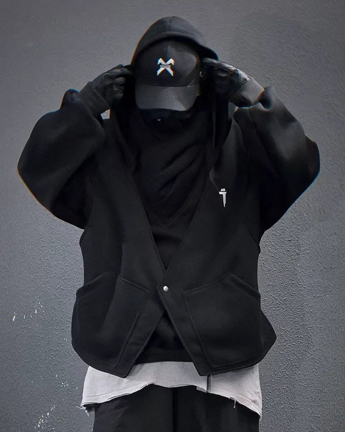 Turtleneck hoodie men’s ’Hinshiro’