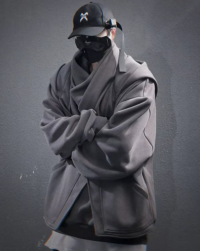 Turtleneck hoodie men’s ’Hinshiro’