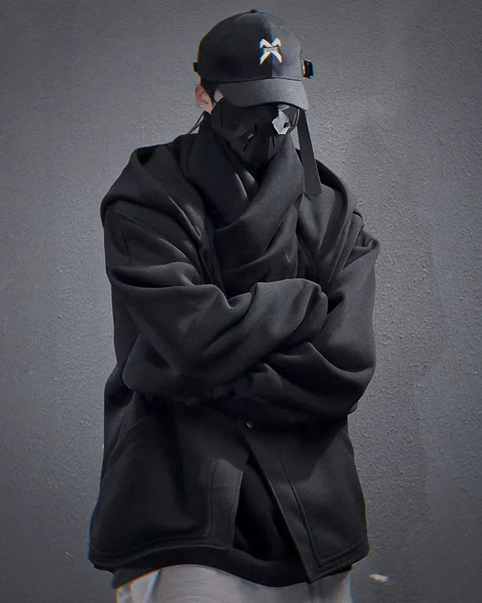 Turtleneck hoodie men’s ’Hinshiro’