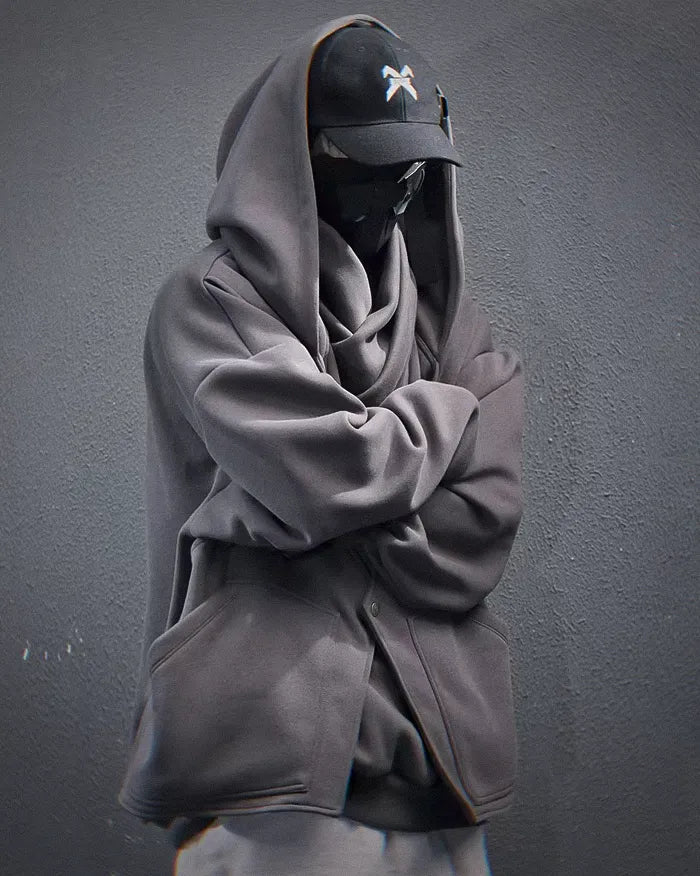 Turtleneck hoodie men’s ’Hinshiro’
