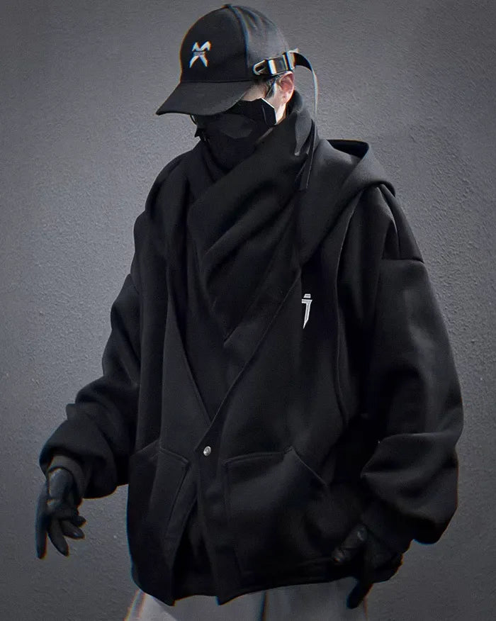 Turtleneck hoodie men’s ’Hinshiro’