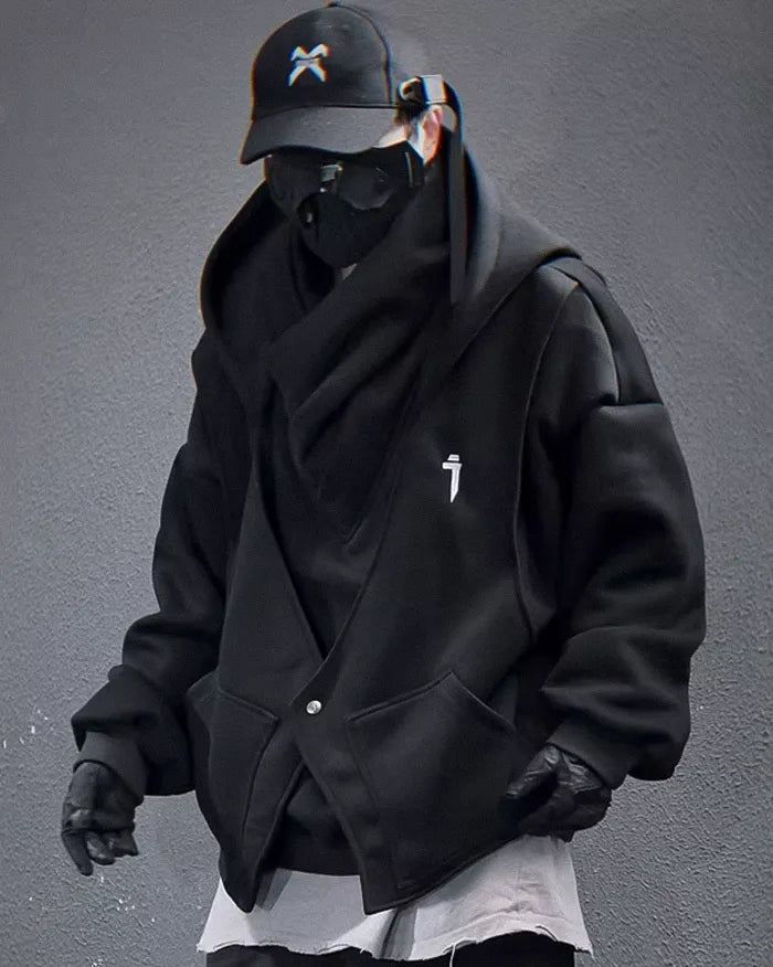 Turtleneck hoodie men’s ’Hinshiro’