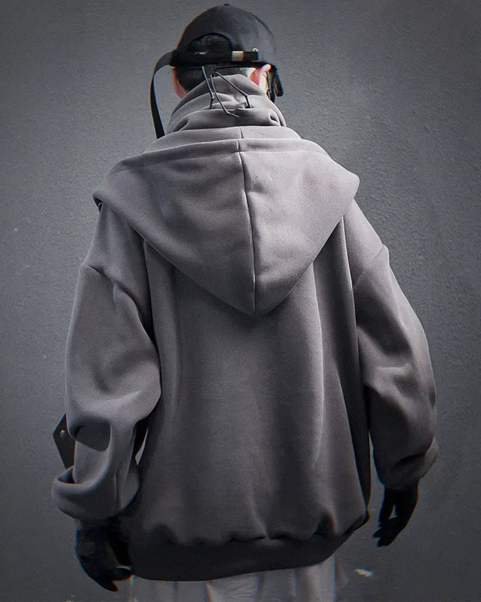 Turtleneck hoodie men’s ’Hinshiro’