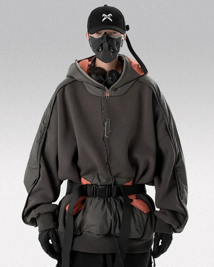 Turtleneck Hoodie ’Ota’ - TECHWEAR STORM™