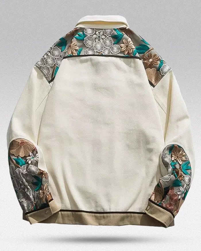 Vintage Floral jacket ’Nohe’ - TECHWEAR STORM™