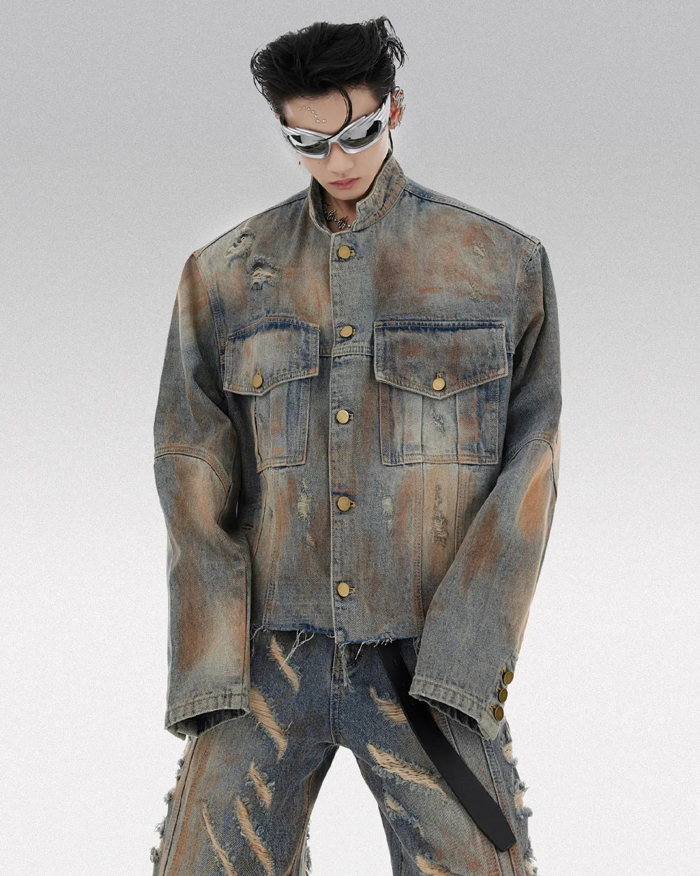 Washed Denim Jacket ’Amami’
