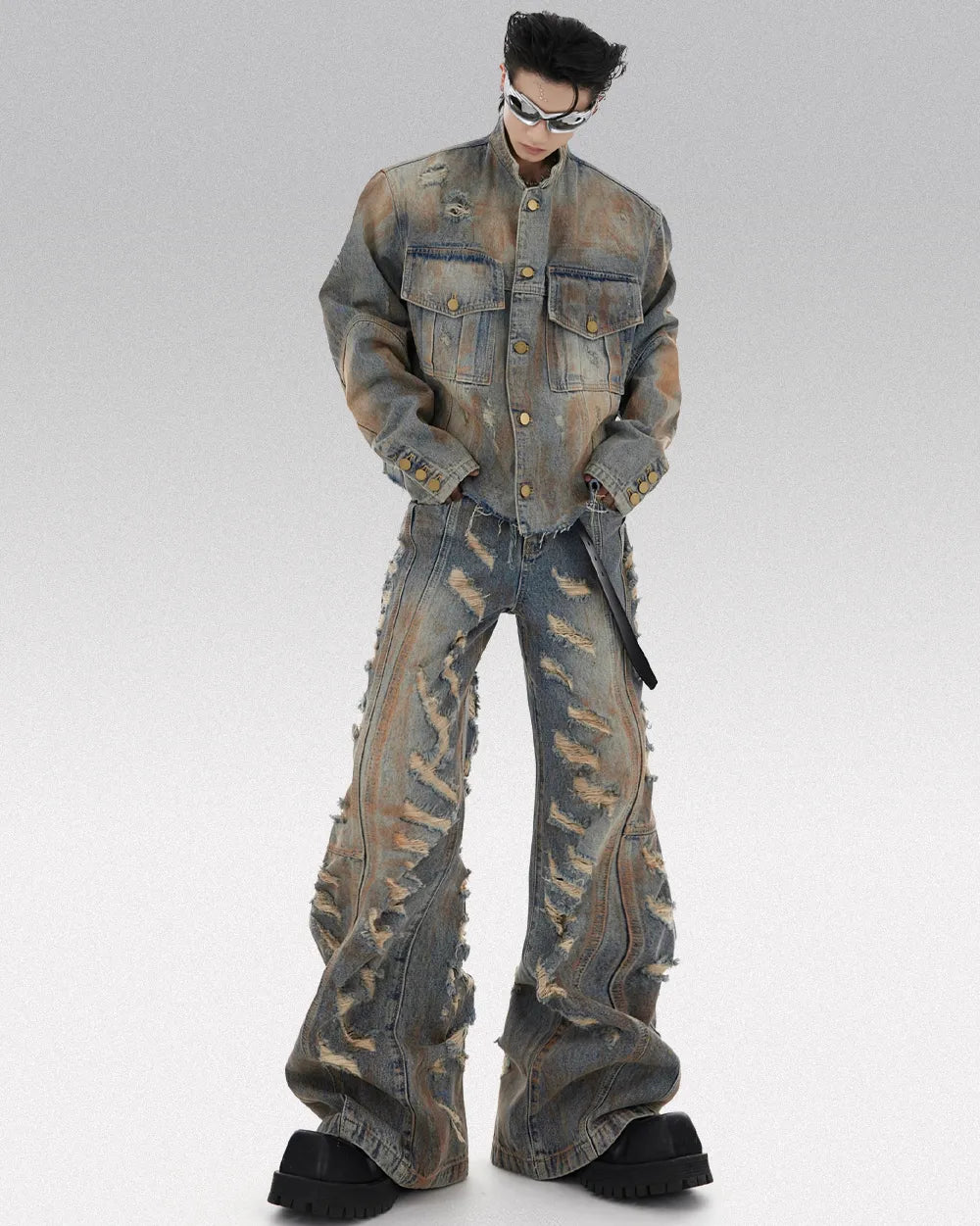 Washed Denim Jacket ’Amami’
