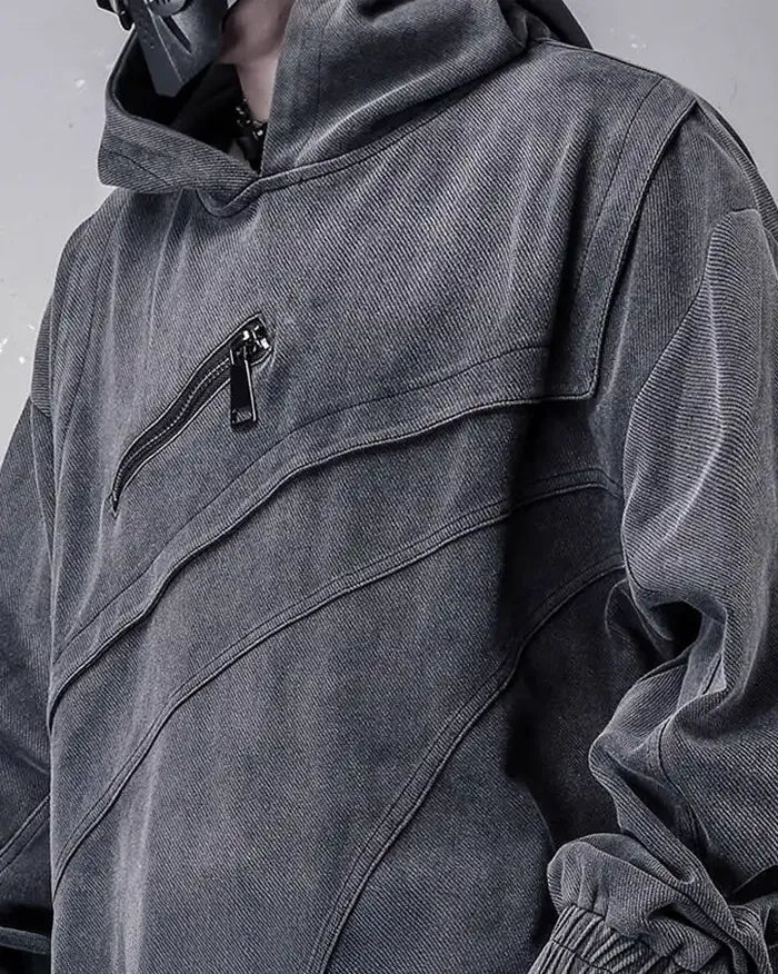 Washed Hoodie ’Kiryu’