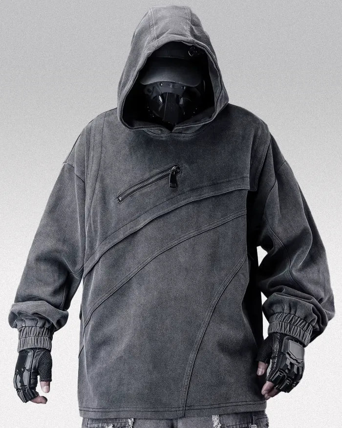 Washed Hoodie ’Kiryu’